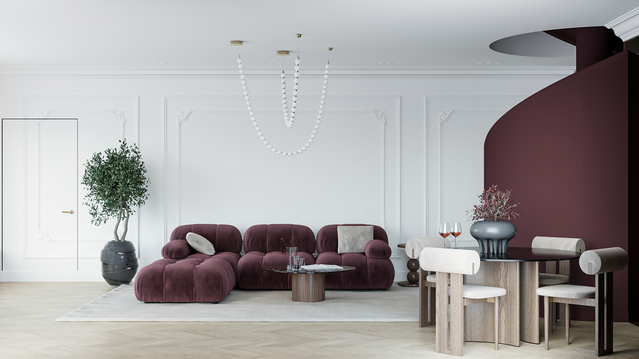 Timeless tones apartment